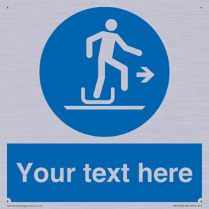 Custom Alighting from a toboggan to the right